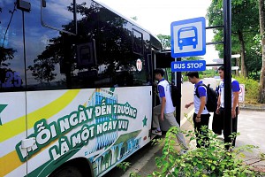 (Ảnh) Tăng tốc hoàn thiện các công trình tại Hòa Lạc, sẵn sàng đón năm học mới
