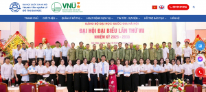 Thông báo về việc thay đổi diện mạo Website Trung tâm Quản lý đô thị đại học