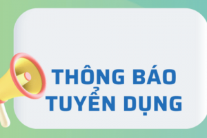 Trung tâm Quản lý đô thị đại học thông báo tuyển dụng lao động hợp đồng năm 2026.