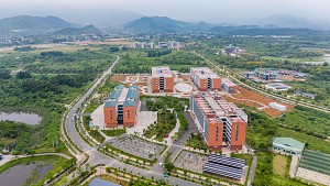 (Ảnh) Tăng tốc hoàn thiện các công trình tại Hòa Lạc, sẵn sàng đón năm học mới