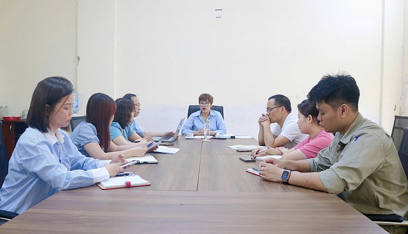 Ban chăm sóc sức khỏe Trung tâm Quản lý đô thị đại học tăng cường quản lý công tác bảo đảm an toàn thực phẩm tại khu nội trú